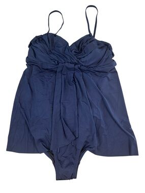 Garney Hill Twist Front Swim Dress Size 12